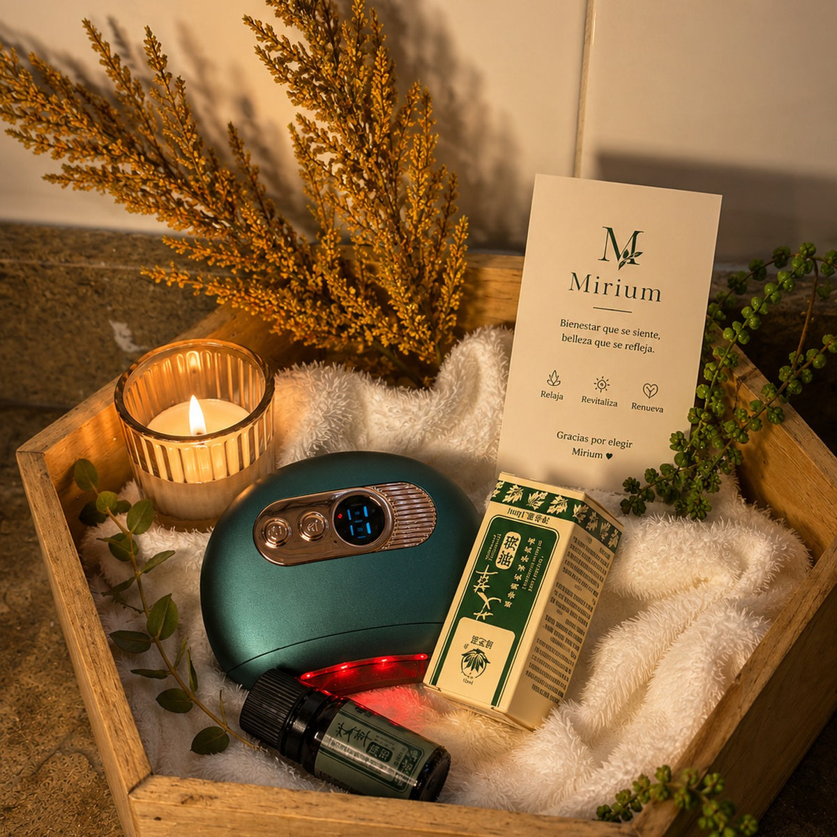 Gua Sha Mirium — Ritual Facial con Radiofrecuencia