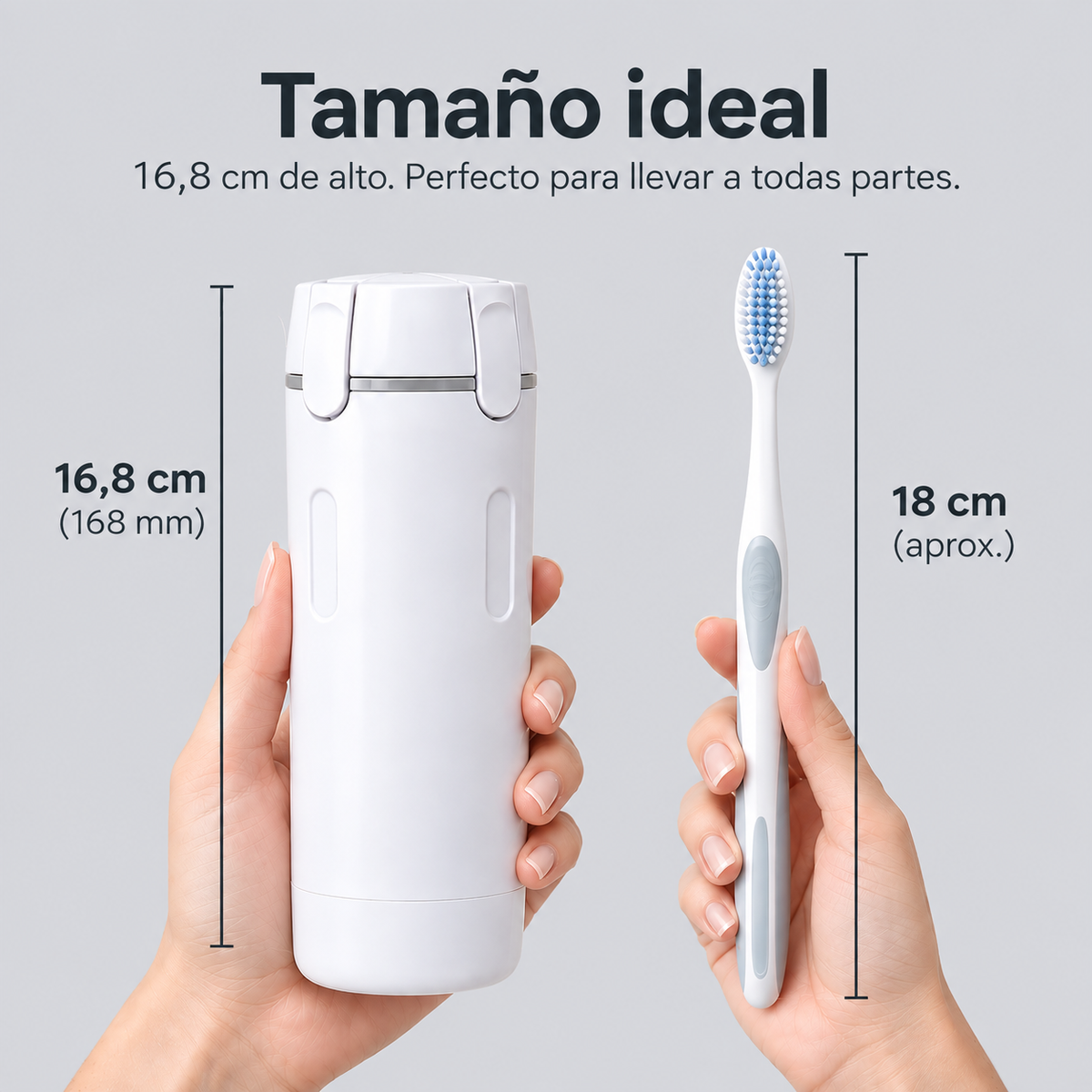 Dispensador de viaje 4 en 1
