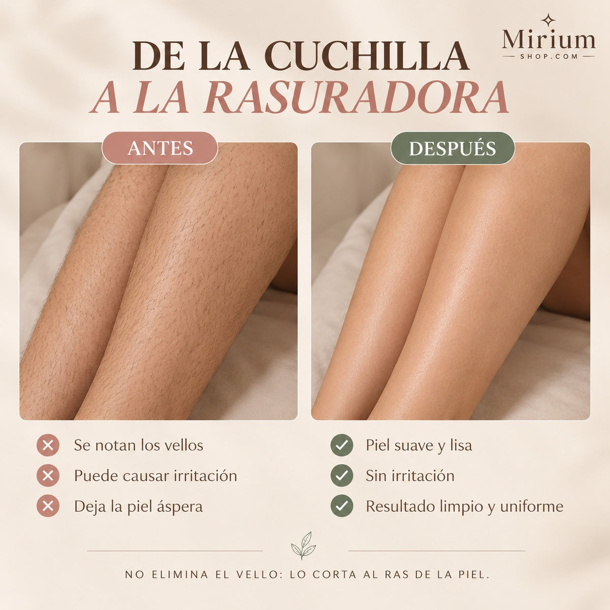 Rasuradora Facial de 4 Cabezales