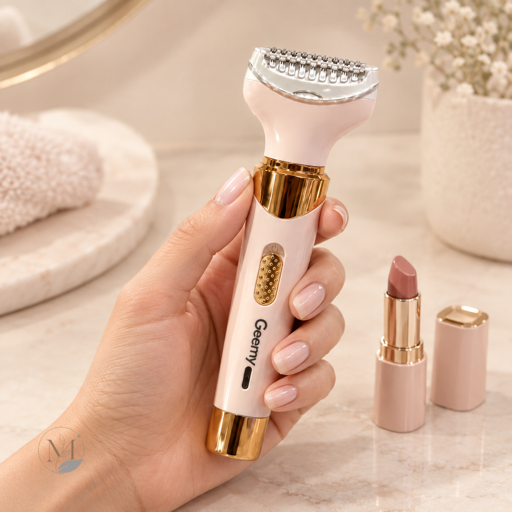 Rasuradora Facial de 4 Cabezales